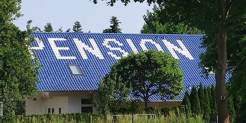 Aussenansicht Pension &quot;Am blauen Dach&quot;, Foto: Mandy Köchler